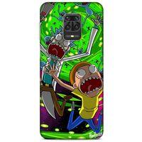 Xiaomi Redmi Note 9 Pro Uyumlu Kılıf Rick And Morty (22) Tam Koruma Kılıfı Nancy