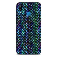 Huawei P20 Lite Kılıf Dragons (1) Kılıfı Ejderha Pulları Rainbow