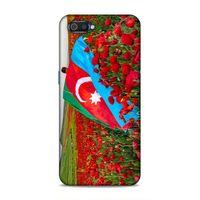 Realme C2 Uyumlu Kılıf Azarbaijan (8) Baskılı Kılıf Azərbaycan Lale