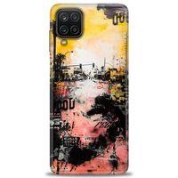 Samsung Galaxy A12 Kılıf HD Baskılı Kılıf - Karışık Baskı + Tam Ekran Koruyucu