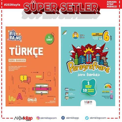 Ünlü Yayıncılık 6. Sınıf Türkçe Bil Bang ve Lodos Paragrafhane Soru Bankası Seti 2 Kitap