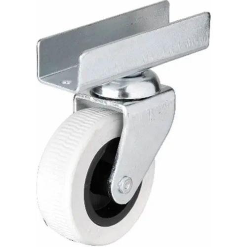 323 - 50x20 Mm Gri Uzun U Tablalı Teker 4 Adet