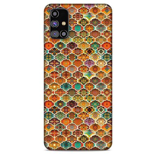 Ethnic Culture (61) Samsung Galaxy M31s Kılıf Silikon Kapak Desenli