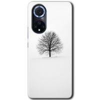 Huawei Nova 9 HD Baskılı Kılıf + 9D Tam Ekran Koruyucu - Alone Tree
