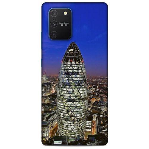 Samsung Galaxy S10 Lite Kılıf Dünya Mimarisi (34) Slim Armor Kılıf Mary Axe Londra