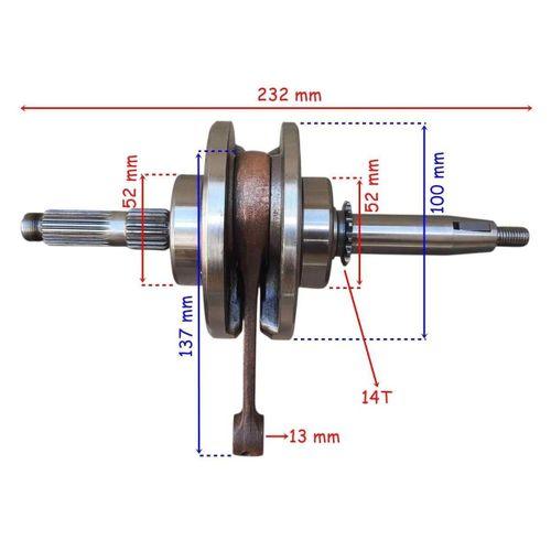 BİSAN Bisan Cub Lifan Pony Krank Komple