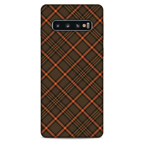 Gömlek (16) Desenli Silikon Kapak Telefon Kabı Samsung Galaxy S10 Kılıf