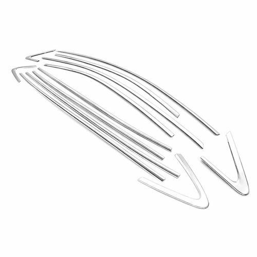 Toyota Uyumlu Corolla 2019- Cam Çerçevesi Paslanmaz Çelik