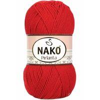 1 Adet Pırlanta Amigurumi El Örgü İpi Yünü Gelincik Kırmızı 6741