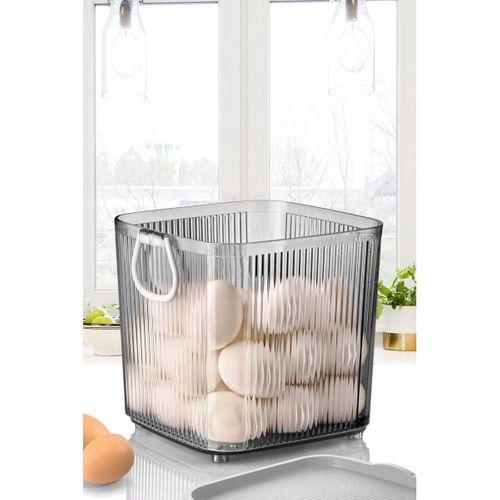 4Lt Akrilik Erzak SaklamaOrganizer Royaleks-EMN3099