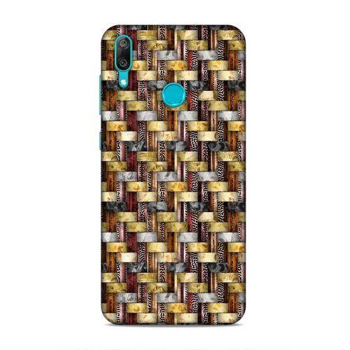 Huawei Y7 Prime 2019 Uyumlu Kılıf Romans (27) Tasarımlı Kılıf Sarı