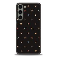 Samsung Galaxy S23 Plus Kılıf HD Baskılı Kılıf - Flower + Tam Ekran Koruyucu