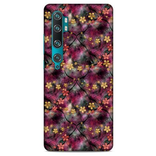 Xiaomi Mi Cc9 Pro Uyumlu Kılıf Pembe Delisi (10) Full Koruma Kılıfı Çiçek