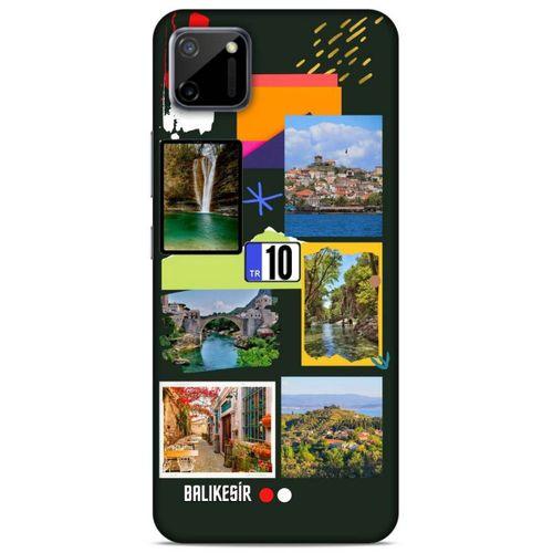 Lopard Oppo Realme C11 Uyumlu Kılıf Şehirli ※ (10) Balıkesir Full Koruma Kılıfı