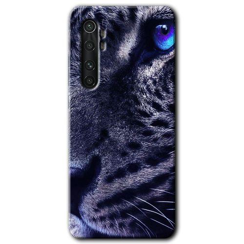 MRCİLETİSİM Xiaomi Mi Note 10 Lite Kılıf HD Desen Baskılı Arka Kapak + Temperli Cam - Kaplan