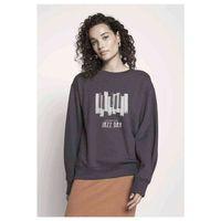 International Jazz Day Piano Button Baskılı Füme Antrasit Kadın Sweatshirt