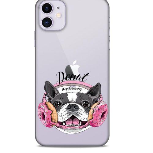 Zoologix (18) Apple Iphone 11 Şeffaf Kılıf Silikon Desenli