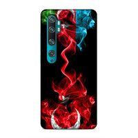 Xiaomi Mi Note 10 Pro Uyumlu Kılıf Azarbaijan (12) Koruyucu Silikon Azerbaycan Türk Bayrakları