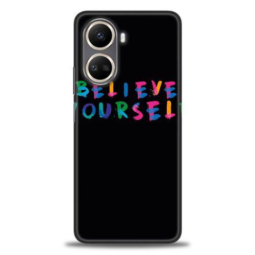Huawei Nova 10 SE Kılıf HD Baskılı Kılıf - Believe + Tam Ekran Koruyucu