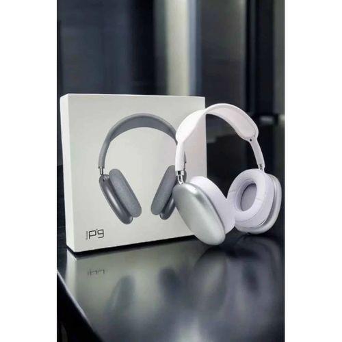 P9 Air Max Kablosuz 5.0 Mikrofonlu Bluetooth Kulaklık Beyaz Yüksek Ses Kaliteli
