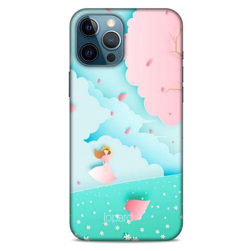 Apple iPhone 12 Pro Max Kılıf Pastel Renkler (45) Liquid Air Kılıf Mavi Toz Pembe