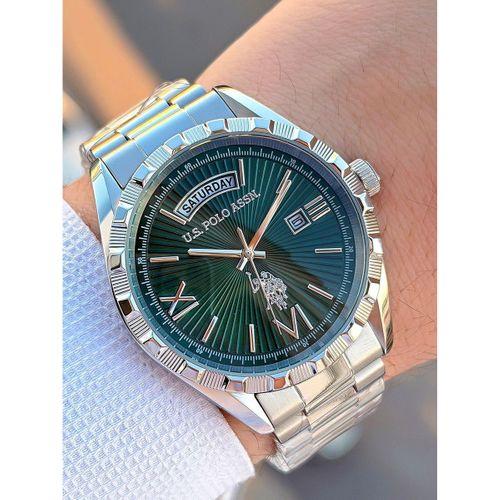 U.S.Polo Assn Çelik Kasa Ve Kordon 2 Yıl Garantili 5 Atm Suya Dayanıklı Erkek Kol Saati E.PA1123-02
