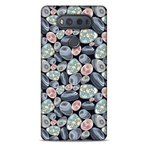 LG K61 Kılıf Baskılı Özel Seri Taşlı (14) Lansman Kılıf