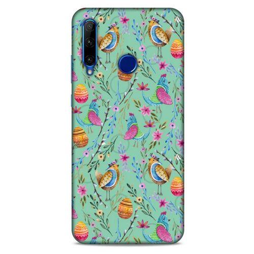 Animax Paskalya Kuşları Huawei Y6P Kılıf Desenli Silikon