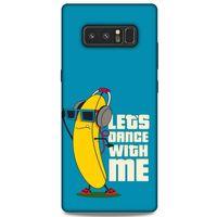 Frutix Muz 01 Samsung Galaxy Note 8 Kılıf Desenli Silikon