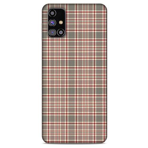 Gömlek (15) Desenli Silikon Kapak Telefon Kabı Samsung Galaxy M31s Kılıf