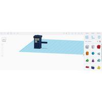 TARDIS Kuş Evi (Bu ürün Sadece Plastik parçadır - Almadan Önce Soru Sorabilirsiniz)