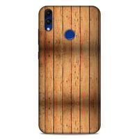Lopard Huawei Honor 8C Uyumlu Kılıf Wood'X (11) Tam Koruma Baskılı