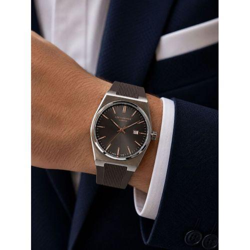 Lee Cooper İtalyan Tasarım Bileklik Hediyeli Silikon Kordon 5 Atm Erkek Kol Saati ELC.08250.362