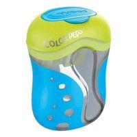 MAPED COLOR PEPS ÇİFT DELİKLİ ÇİFT RENKLİ KALEMTRAŞ ( Mavi / Yeşil )