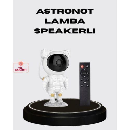 8 Efektli Astronot Galaxy Projektör Uzaktan Kumandalı Led Gece Lambası