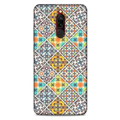 Ethnic Culture (50) Xiaomi Redmi 8 Kılıf Silikon Kapak Desenli