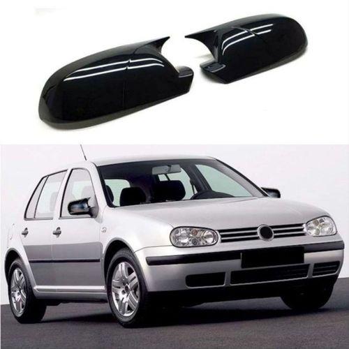 Golf 4 Uyumlu 1997-2003 İçin Uyumlu Yarasa Ayna Kapağı Piano Black