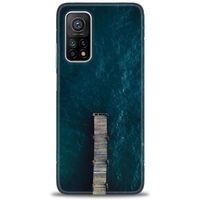 Xiaomi Mi 10T Kılıf HD Baskılı Kılıf - İskele + Tam Ekran Koruyucu