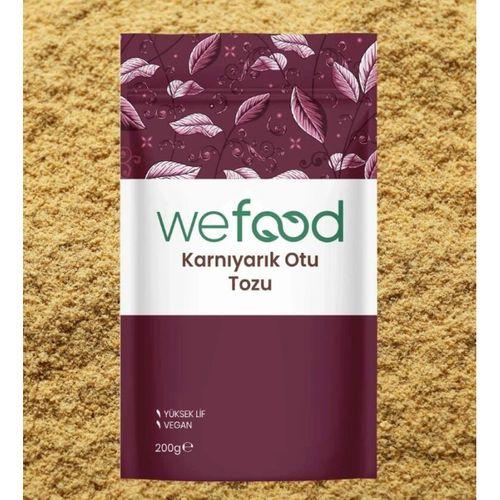 Wefood Wefood Organik Karnıyarık Otu Tozu 200 Gr