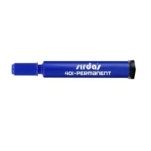 Sırdaş Permanent Marker 12'li Paket Mavi Kesik Uç 401