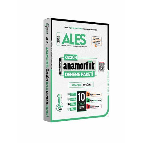 2026 ALES Anamorfik 10lu ve 8li Deneme Paketi 2li Set Özgün Yeni Nesil Türkiye Geneli Dijital Çözüm