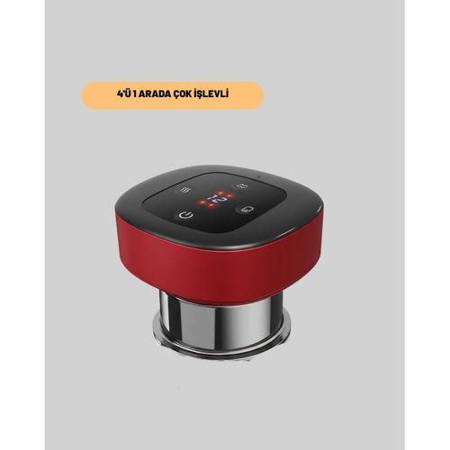 4’ü 1 Arada Elektrikli Çukurluk Masaj Seti Isı Masaj Ve Kırmızı Işık