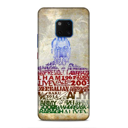 Huawei Mate 20 Pro Uyumlu Kılıf Azarbaijan (22) Tam Koruma Kılıfı İlham Aliyev