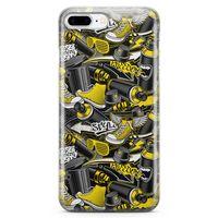 Apple iPhone 8 Plus Kılıf Converse Freedom Arka Kapak Koruma Desenli Full Koruyucu