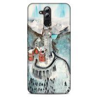 Huawei Mate 20 Lite Kılıf Almanya (25) Antişok Kapak Schloss Neuschwanstein Şatosu