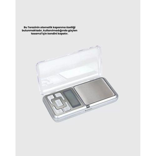 300 Gr Hassas Cep Terazisi Mavi Işıklı Lcd Ekranlı