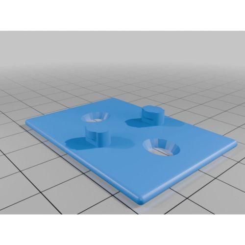 3D baskı Eufy 2K kamera ince duvar montaj aparatı (Bu ürün Sadece Plastik parçadır - Almadan Önce Soru Sorabilirsiniz)