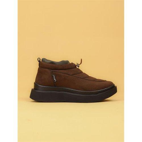 LUXOR Kadın Dolgulu Kışlık Kahverengi Sneaker Bot