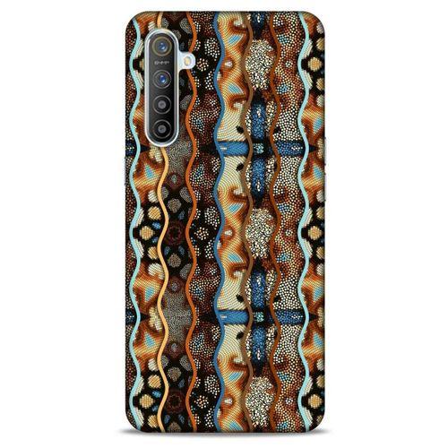 Oppo Realme XT Kılıf Baskılı Özel Seri Taşlı (33) Hybrid Kılıf