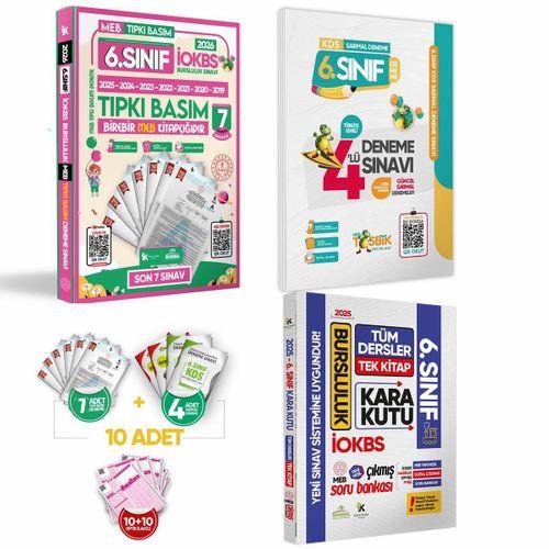 2026 6 Sınıf YENİ SİSTEM İOKBS BURSLULUK ALTIN PAKET Deneme Seti ve Çıkmış Soru Bankası Çözümlü